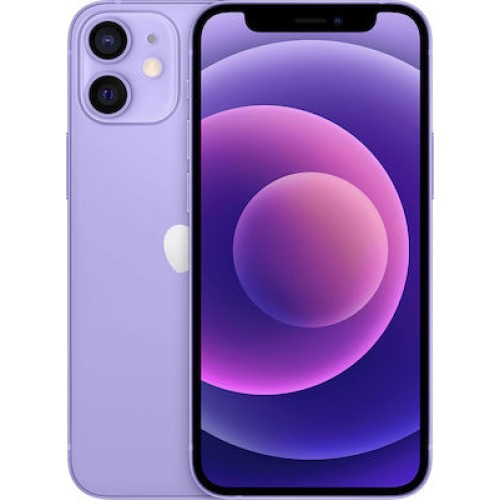 Apple iPhone 12 Mini 5G (4GB/64GB) Purple|εκθεσιακό  GRADE A
