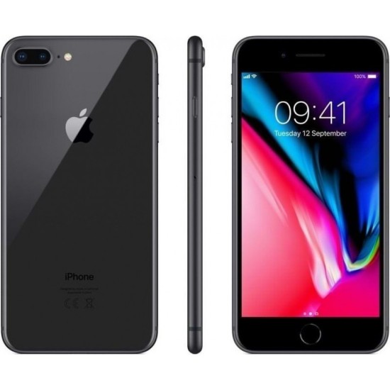 Apple iPhone 8 Plus Single SIM (3GB/64GB)  Μαύρο | Μεταχειρισμένο εκθεσιακό Α Grade - buysell.gr